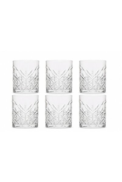 Delisoga Set 6 pahare sticla Delisoga, Design elegant, Rezistente, 340ml, Tra...