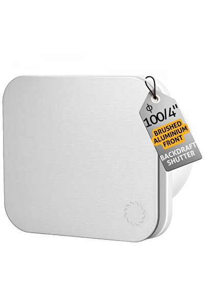 Turbionaire Ventilator baie TREND 100 SA, Panou Frontal Aluminiu mat, Presiun...