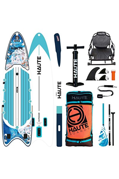 HAUTE BOARDS 12'6 Outrigger I Şişme Balıkçı Sup Full Set