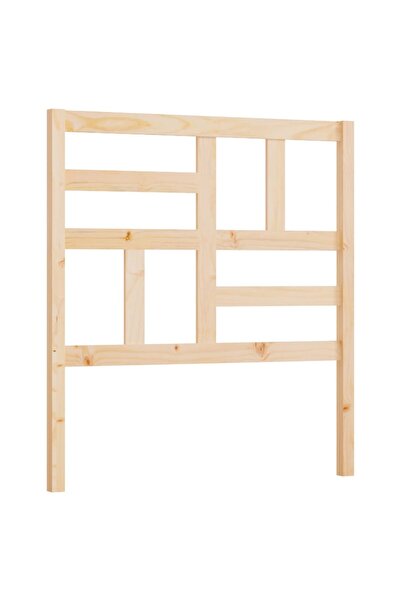 vidaxl Bedside table, 106x4x104 cm, solid pine wood