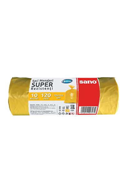Sano Saci menajeri Sano Optima Super 120 L - Galben