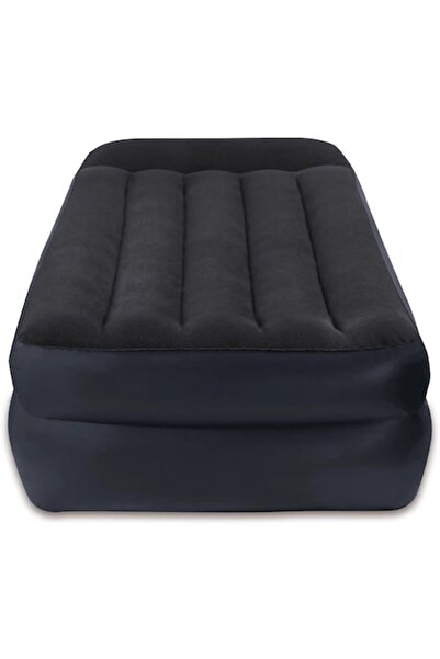 Intex High inflatable mattress with pillow, Intex, 99 x 191 x 42 cm, Black