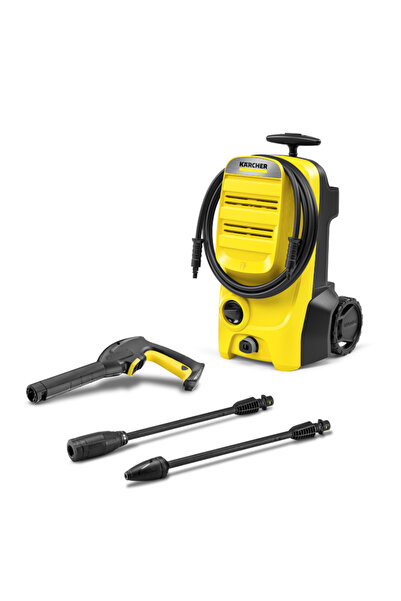 Karcher K 4 Класическа водоструйка, 20-130 бар, 420 л/ч, 1800W, Жълт/Черен