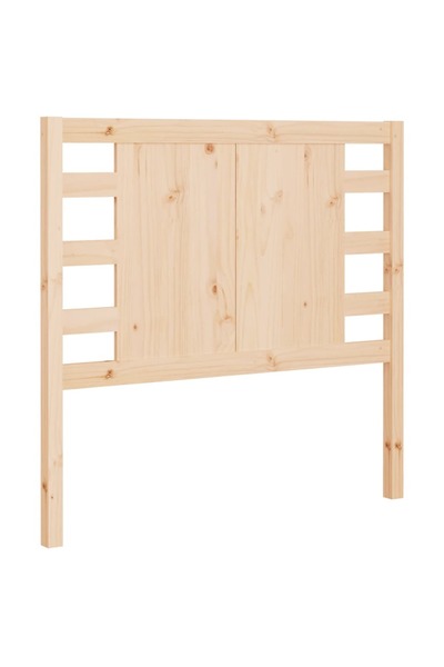 vidaxl Bedside table, 96x4x100 cm, solid pine wood