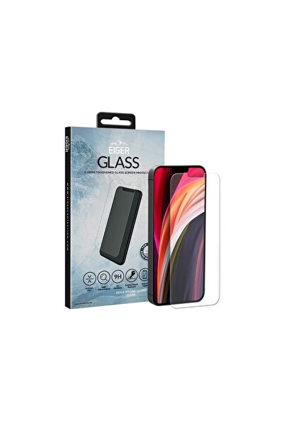 EIGER Folie iPhone 12 / 12 Pro Sticla Temperata GRS Clear