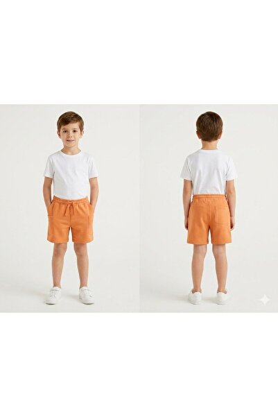 Benetton شورت برمودا للأولاد مع جيوب جانبية