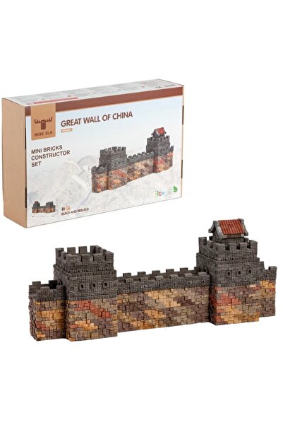 Wise Elk Set constructie caramizi - Marele Zid Chinezesc, 1530 piese reutiliz...