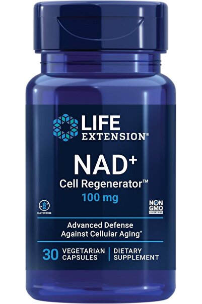 Life Extension NAD+ Cell Regenerator 100 mg - Gluten Free, Non-GMO, Vegetaria...