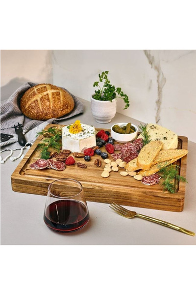 OEMN Acacia Wood Chopping Board 45 x 30 x 2 cm