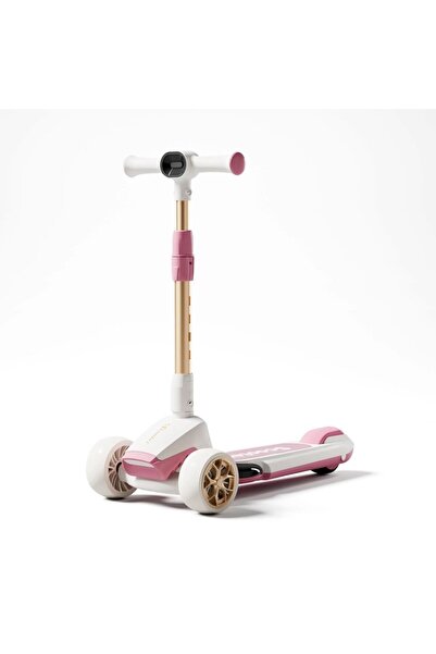 Nichiduta Pink foldable scooter for children, with integrated music and 2 LED...