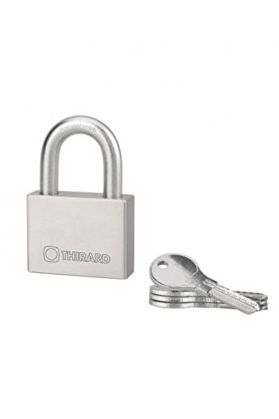 THIRARD Lacăt de exterior, cu cheie, RINOX, 60 mm