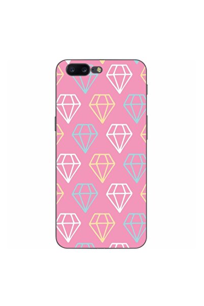 OEM Husa compatibila cu OnePlus 5 Silicon Gel Tpu Model Diamond Pattern Doodles