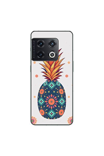 OEM Husa compatibila cu OnePlus 10 Pro Silicon Gel Tpu Model Floral Pineapple