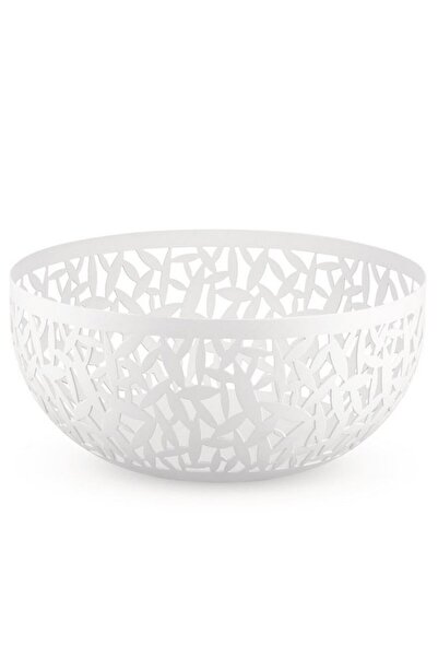 Alessi Φρουτιέρα Κάκτος MSA04/21 W Δ21x9,5εκ. Μεταλλικό Λευκό