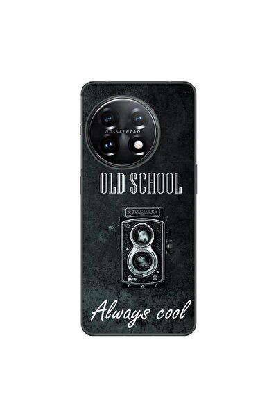 OEM Husa compatibila cu OnePlus 11 Silicon Gel Tpu Model Retro Camera