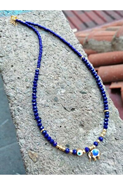 Bozhi Necklace Glass Beads Business Woman Style