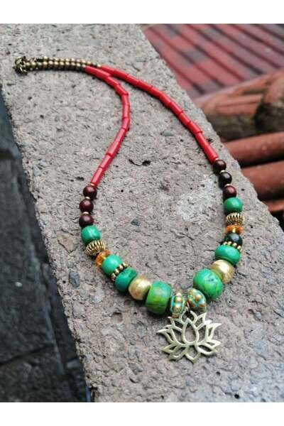 Bozhi Necklace Glass Beads Special Gift