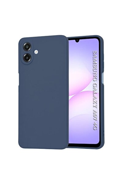 bzstore Case for Samsung Galaxy A07, silicone, dark blue