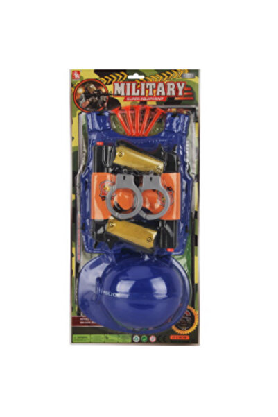 PlayFun Set Pusca Military cu Casca si Scut 6511110051133