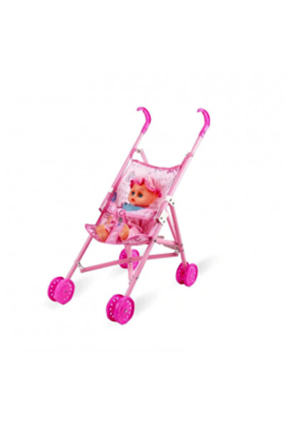 PlayFun Carucior Din Plastic Cu Papusa 6511110005297