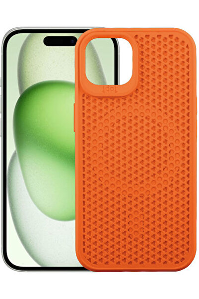 Other Idol 1991 Air Back Cover Σιλικόνης Πορτοκαλί (iPhone 15)