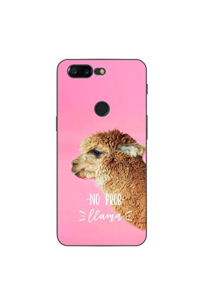 OEM Θήκη συμβατή με OnePlus 5T Σιλικόνης Gel TPU με σχέδιο μηνύματος  "No Prob "