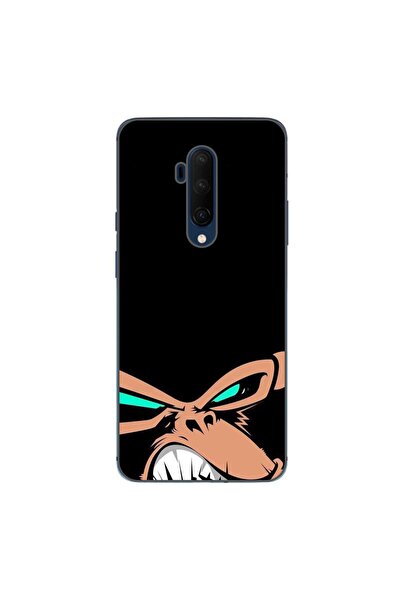 OEM Husa compatibila cu OnePlus 7T Pro Silicon Gel Tpu Model Angry Monkey