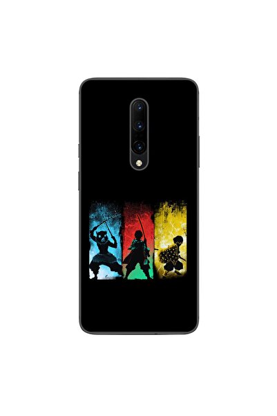 OEM Husa compatibila cu OnePlus 7 Pro Silicon Gel Tpu Model Demon Slayer Team