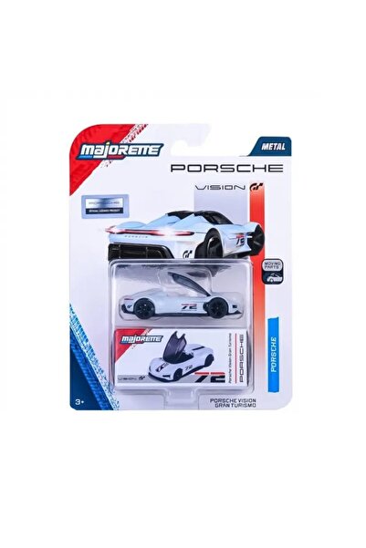 HOT WHEELS ماجوريت بورش ديلوكس بورش فيجن جراند توريزمو # 72 أبيض