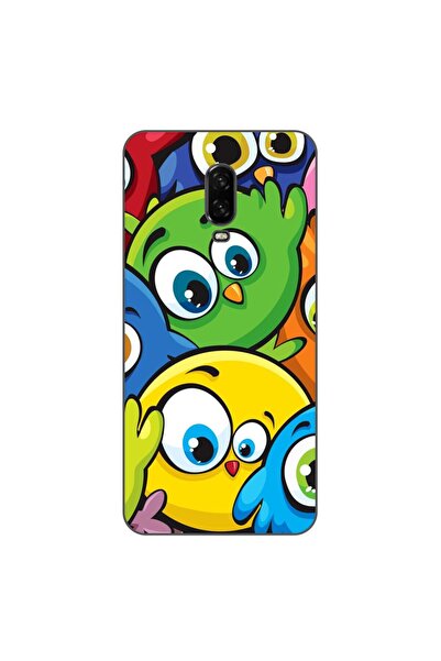 OEM Husa compatibila cu OnePlus 6T Silicon Gel Tpu Model Bufnite Colorate