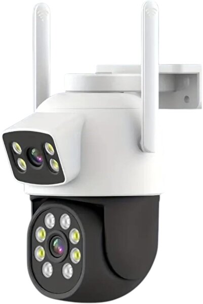 Generic Wireless Security Camera, Dual Lens, 2.4/5GHz Wi-Fi, AI Motion Detect...