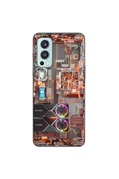OEM Husa compatibila cu OnePlus Nord 2 Silicon Gel Tpu Model Motherboard