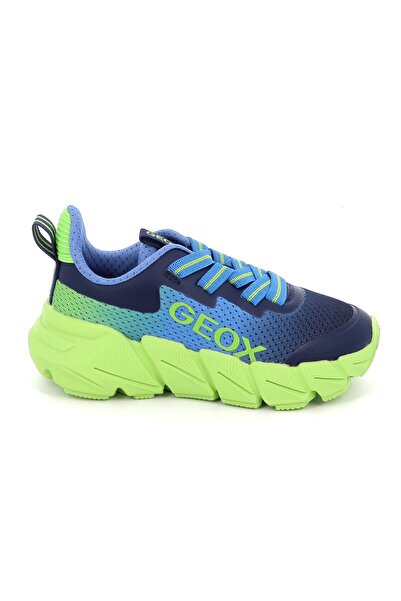 Geox Παιδικό Αθλητικό Παπούτσι για Αγόρι Flexyper Fast Ανατομικό Χρώματος Πολ...