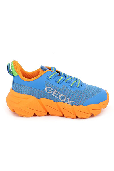 Geox Παιδικό Αθλητικό Παπούτσι για Αγόρι Ανατομικό Χρώματος Πολύχρωμο J46N1A ...