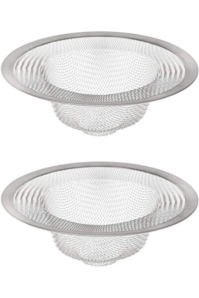 Arabest 2-Pack Mesh Metal Sink Strainer,Heavy Duty Stainless Steel,Rust & Sta...
