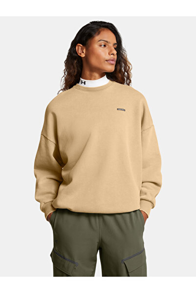Under Armour Dámská mikina UA Icon HWT Flc OS Crew-BRN