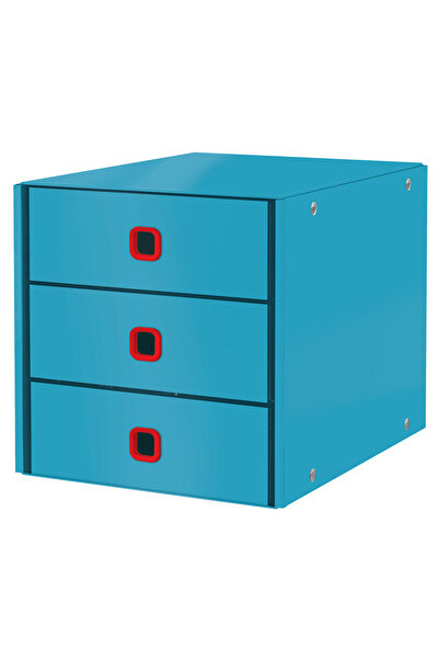 Leitz 3-Drawer Cabinet Celestial Blue Cosy Click&Store