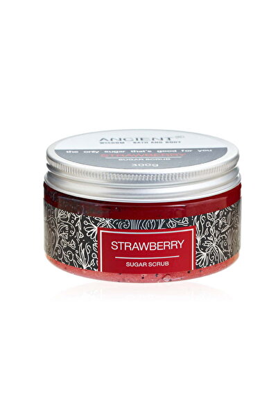 Ancient wisdom Scrub corporal antic cu zahăr 300g - Căpșuni