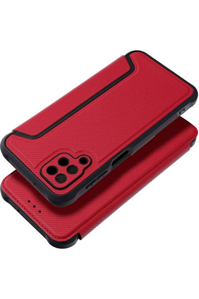 OEM Razor Book Συνθετικό Δέρμα / Σιλικόνη Κόκκινο (Redmi 14C / Poco C75)