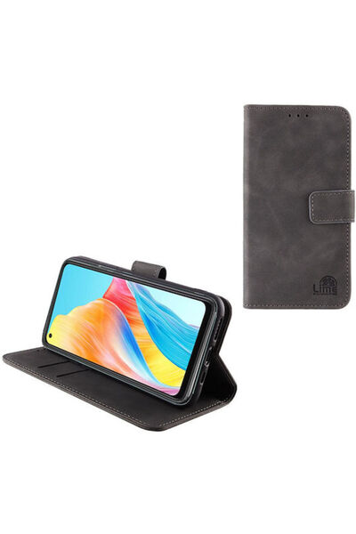 Lime&co Lime Essential Magnet Book Συνθετικό Δέρμα Πράσινο (Oppo A78 4G)