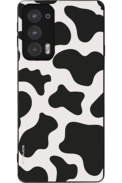 Other Θήκη Σειράς Sonique Animal Print για Motorola Edge 20 5G - Αγελάδα 01
