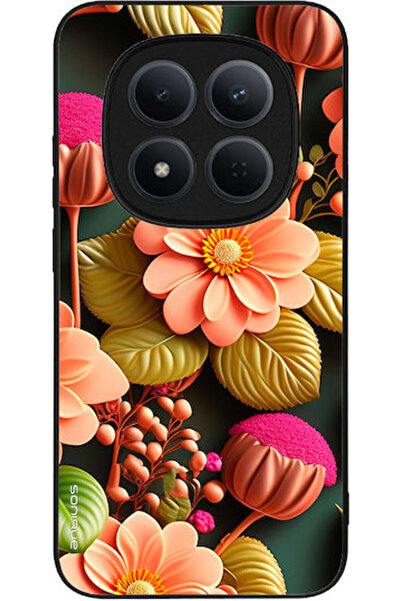Other Θήκη Sonique Σειρά 3D Λουλούδια Xiaomi Redmi Note 15 Pro 5G Σολομί