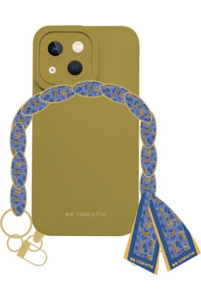 SBS Θήκη Πλάτης Σιλικόνης με Λουράκι Κίτρινο (iPhone 14 Plus) Κωδικός: MCOVFI...