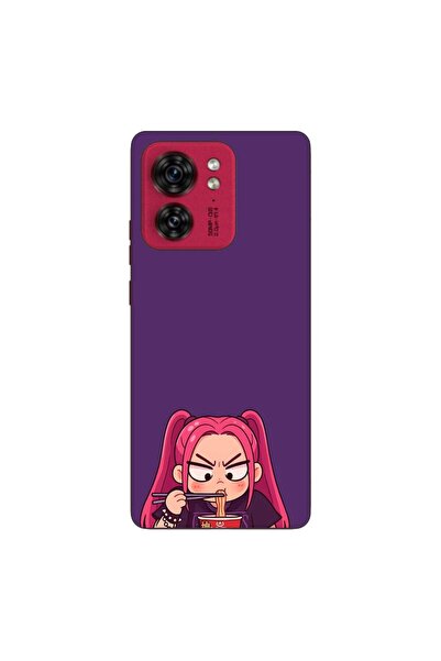 OEM Husa compatibila cu Motorola Edge 40 Silicon Gel Tpu Model KPop Demon Hun...