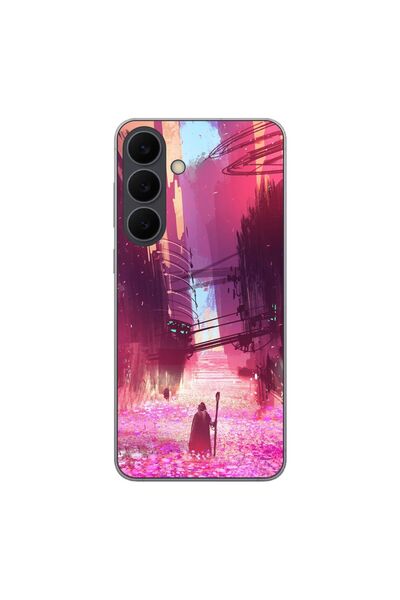 OEM Case compatible with Samsung Galaxy S25 FE Silicone Gel Tpu Fantasy Wizar...