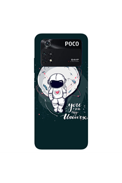 Other Xiaomi Poco M4 Pro 4G You are my universe Transparent Silicone TPU Θήκη