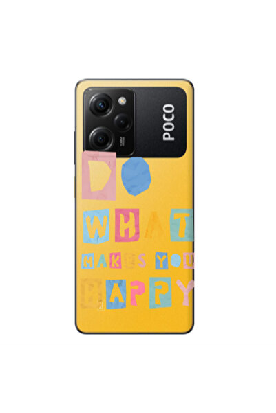 Other Xiaomi Poco X5 Pro Do What Makes Transparent Silicone TPU Θήκη