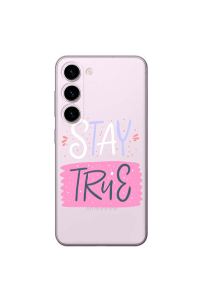 Other Samsung S23 Plus Stay True Transparent Silicone TPU Θήκη