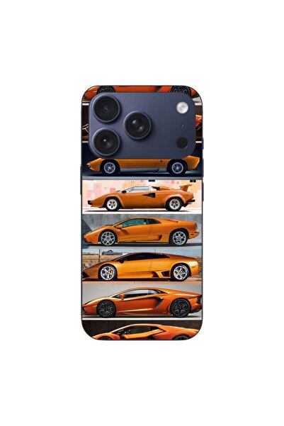 OEM Husa compatibila cu Apple iPhone 17 Pro Silicon Gel Tpu Model Masini Lamb...