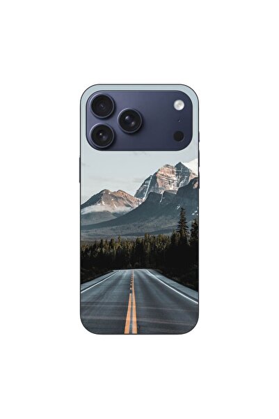 OEM Husa compatibila cu Apple iPhone 17 Pro Max Silicon Gel Tpu Model Mountai...